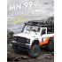 MN 99 2 4G 1 12 4WD RTR Crawler RC Car For Land Rover 70 Anniversary Edition Vehicle Model blue Three battery