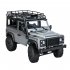 MN 99s 2 4G 1 12 4WD RTR Crawler RC Car Off Road Buggy For Land Rover Vehicle Model gray Three batteries