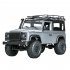 MN 99s 2 4G 1 12 4WD RTR Crawler RC Car Off Road Buggy For Land Rover Vehicle Model gray Two batteries