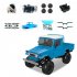 MN Model MN45 KIT 1 12 2 4G 4WD RC Car without ESC Battery Transmitter Receiver Blue
