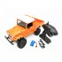 MN Model MN45 RTR 1 12 2 4G 4WD RC Car with LED Light Crawler Climbing Off road Truck Orange