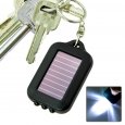 Solar LED Flashlight Key Chain