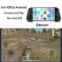 MOCUTE 057 Bluetooth 4 0 Gamepad PUBG Controller PUBG Mobile Triggers Joystick Wireless Joypad for iPhone XS Android Tablet  black
