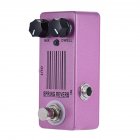 MOSKY Spring Reverb Mini Single Guitar Effect Pedal True Bypass Guitar Parts & Accessories Pink
