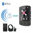 MP3 Player Wireless 1 77 Inch Colorful Screen Portable Music Player Speaker FM Radio With Back Clip Voice Recorder Touch Button Music MP3 Player For Running 16G