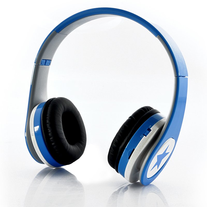 MP3 + FM Radio Wireless Headphones