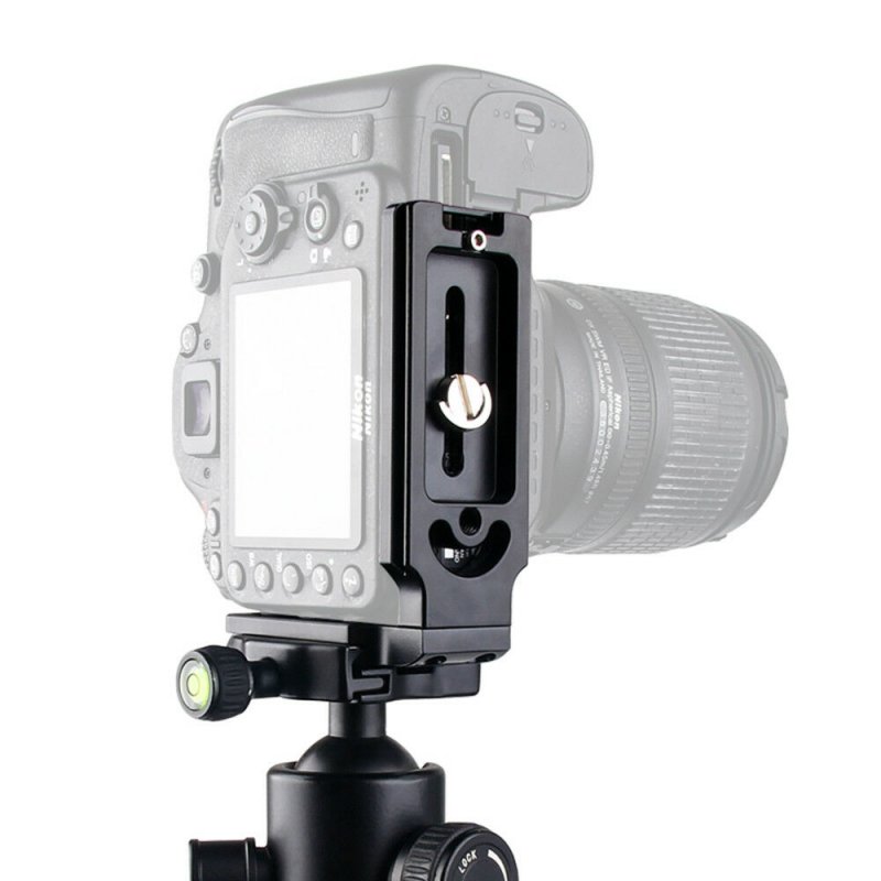 MPU105 Quick Release L Plate Bracket for Canon 70D 60Da 5Ds 6D 7D 5D Mark II/III black