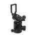 MPU105 Quick Release L Plate Bracket for Canon 70D 60Da 5Ds 6D 7D 5D Mark II III black