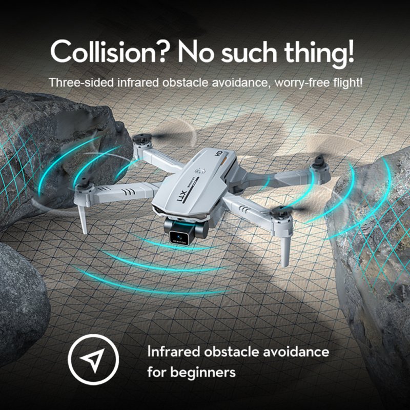 Automatic Obstacle Avoidance Drone Aerial Photography HD Entry-level Quadcopter Remote Control Aircraft Dual Camera