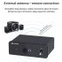 MR280 Audio Adapter Receiver Optical Coaxial RCA 3 5MM Aux Wireless Audio Receiver for Home Stereo System EU Plug