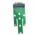 MSATA Mini Expansion Desktop Add On Converter SSD 2242 2230 2260 Adapter Card M 2 B Connector Boards PCI e green