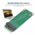 MSATA SSD to SATA Mini pcie ssd Elevator Card Adapter Converter for Laptop ASUS green