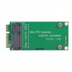 MSATA SSD to SATA Mini pcie-ssd Elevator Card Adapter Converter for Laptop ASUS green