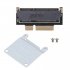 MSATA to 2012  18 8  SSD Adapter Card 52P to Solid State Drive Expansion Card black