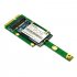 MSATA to M2 NGFF Adapter Converter Card 6 0 Gb   s NGFF M2 SATA Bus SSD B Key for mSATA Male Elevator M2 Adapter for 2230 2280 M2 SSD green