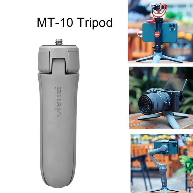 MT-10 Desktop Tripod Plastic Mini Portable for Camera Mobile Phone black