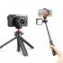 MT 16 extended tripod mobile phone micro single camera Vlog universal selfie stick black
