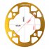 MTB Bike Chainring Protection Cover 32T 34T 36T 38T 40T 42T Bicycle Sprocket Crankset Guard Chainwheel Protector 104bcd oval guard plate 32 34T red