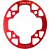 MTB Bike Chainring Protection Cover 32T 34T 36T 38T 40T 42T Bicycle Sprocket Crankset Guard Chainwheel Protector 104bcd oval guard plate 32 34T red