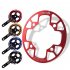 MTB Bike Chainring Protection Cover 32T 34T 36T 38T 40T 42T Bicycle Sprocket Crankset Guard Chainwheel Protector 104bcd oval guard plate 36 38T black