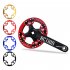 MTB Bike Chainring Protection Cover 32T 34T 36T 38T 40T 42T Bicycle Sprocket Crankset Guard Chainwheel Protector 104bcd oval guard plate 36 38T black