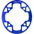MTB Bike Chainring Protection Cover 32T 34T 36T 38T 40T 42T Bicycle Sprocket Crankset Guard Chainwheel Protector 104bcd oval guard plate 36 38T blue