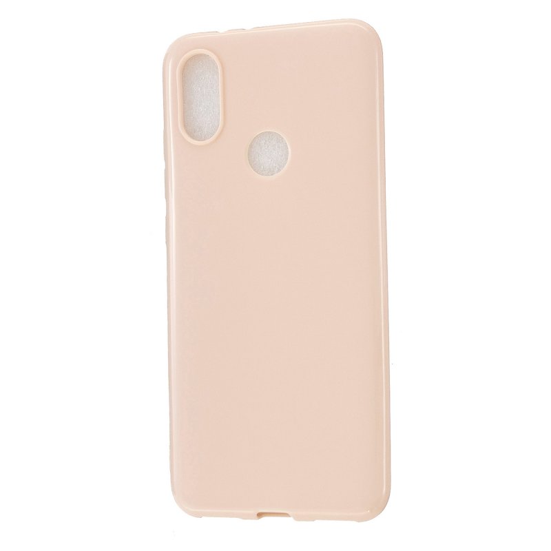 For Redmi GO/Note 5 Pro/Note 6 Pro Cellphone Cover Drop and Shock Proof Soft TPU Phone Case Classic Shell Sakura pink