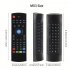 MX3 Air Remote USB Wireless Replacement Remote Keyboard 2 4G Multifunctional Fly Mouse Compatible For Android TV Box PC black