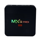 MXQ pro Amlogic S905 Quad core Smart TV Box Android 5 1 SDRAM 1GB Flash 8GB HD 1080P 4k 2k Streaming Media Player EURO