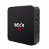 MXR Android TV Box with 1 5GHz CPU  1GB RAM and 32GB onboard storage takes your viewing to the next level with 4K resolutions