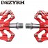 MZYRH Bicycle Aluminium Alloy Pedals Mountain Bike Bearing Super Light Pedals Cycling Parts black Special size