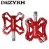 MZYRH Bicycle Aluminium Alloy Pedals Mountain Bike Bearing Super Light Pedals Cycling Parts Titanium Special size
