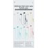 Macaron Color Wired  Headphones Stereo In ear Sports Headset Compatible For Android Iphone Huawei White