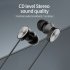 Macaron Color Wired  Headphones Stereo In ear Sports Headset Compatible For Android Iphone Huawei black