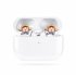 Macaron Third generation Bluetooth Headset Wireless  Earbuds Earphones white