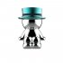 Mad Hat Funny Mobile Phone Stand Suction Cup Magnet Car Decoration Cell Phone Holder blue  B