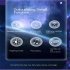 Magic Box Projection Lamp Creative Colorful Starry Sky Night Light Romantic Atmosphere Lamp rechargeable
