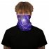 Magic Face Mask Headband Scarf Starry Sky 3D Digital Print Outdoor Insect proof Holiday Turban BXHA035 One size