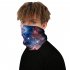 Magic Headband Scarf Face Mask Starry Sky 3D Digital Print Outdoor Insect proof Holiday Turban BXHA018 One size