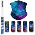 Magic Headband Scarf Face Mask Starry Sky 3D Digital Print Outdoor Insect proof Holiday Turban BXHA014 One size