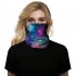 Magic Headband Scarf Face Mask Starry Sky 3D Digital Print Outdoor Insect proof Holiday Turban BXHA003 One size