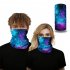 Magic Headband Scarf Face Mask Starry Sky 3D Digital Print Outdoor Insect proof Holiday Turban BXHA003 One size