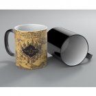 US Magic Heat Sensitive Color Changing Coffee Cup Unisex Harry Potter Map Mug 350ml