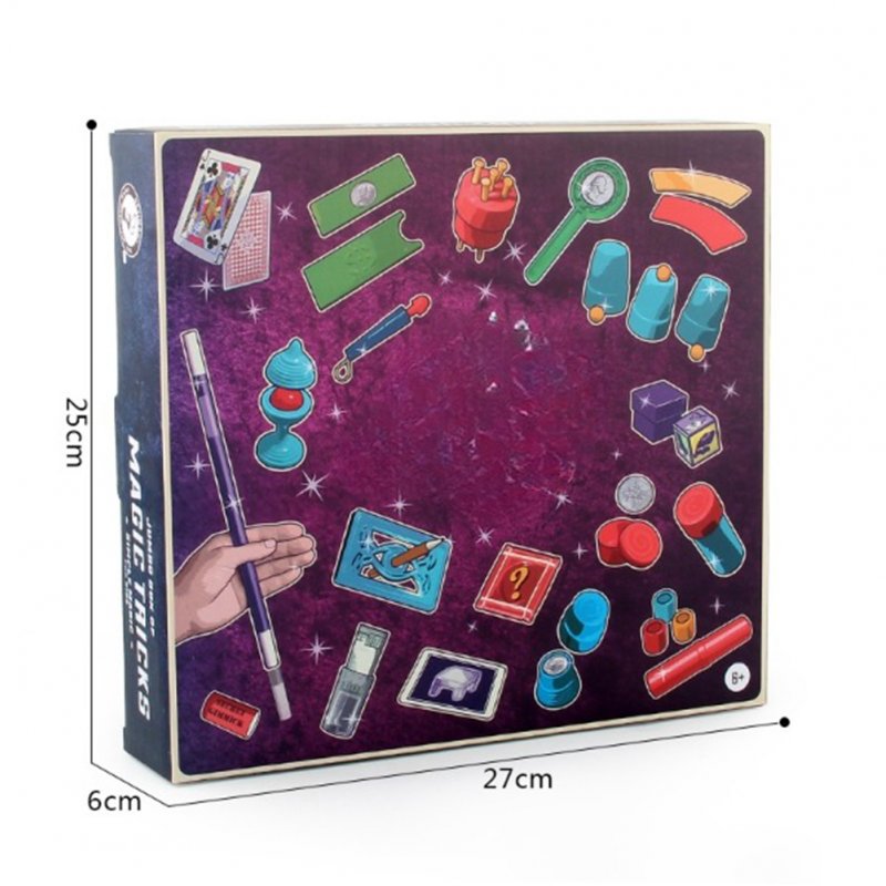 Magic Props Set For Children Close-range Stage Magic Performing Props Tricks Toys Kit For Birthday Gifts 2511