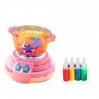 Magic Water Elf Hot Pot Machine Handmade Water Toy Creative DIY Toy With 8 Shapes Molds Water Elf Set For Children Pink