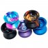 Magic Yo Yo Ball Aluminum Professional Bundle Ball  U Type Bow Shape  Professional Alloy Purple green