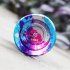 Magic Yo Yo Ball Aluminum Professional Bundle Ball  U Type Bow Shape  Professional Alloy Purple green