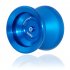 Magic Yo Yo Ball Aluminum Professional Bundle Ball  U Type Bow Shape  Professional Alloy Purple green