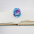 Magic Yo Yo Ball Aluminum Professional Bundle Ball  U Type Bow Shape  Professional Alloy Purple green