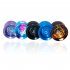 Magic Yo Yo Ball Aluminum Professional Bundle Ball  U Type Bow Shape  Professional Alloy Purple green